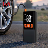 Traderight 150PSI 6000mAh Cordless Tire Inflator Dual Power - Rear View