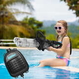 Kids Automatic Electric Water Gun - Rear View