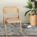 Levede 8X Dining Chairs Foldable Accent - Rear View