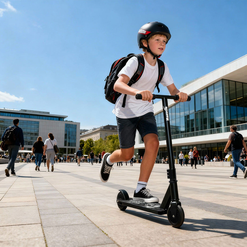 Monvelo Stunt Scooter Kids 360� Freestyle Tricks Ride-2006732792112746502