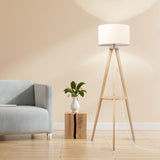 EMITTO Tripod Floor Lamp with Shelf-2018816831451697158