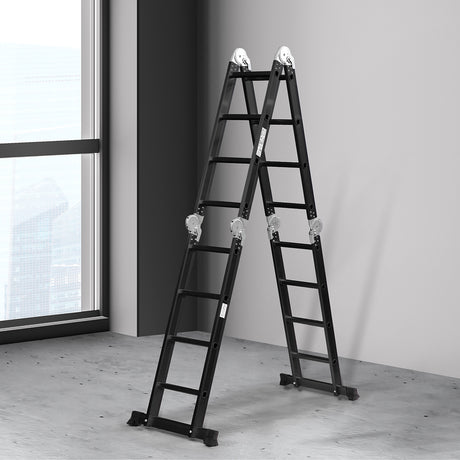 Traderight Multi Purpose Ladder Aluminium 4.7Meter-2006733177724473350