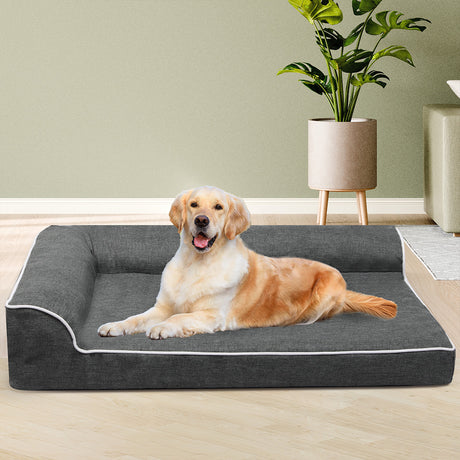 Pawz Orthopedic Dog Bed XXL Grey-2006732881807937542