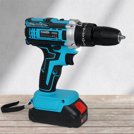 Traderight 21V Cordless Drill Driver Set 2×2.0Ah Battery-1960920171933732870