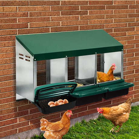 Pawz Chicken Hen Coop Hutch-2006732899507900422