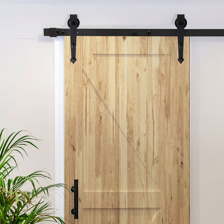 Levede Sliding Barn Door Hardware Track-1954802376309346310