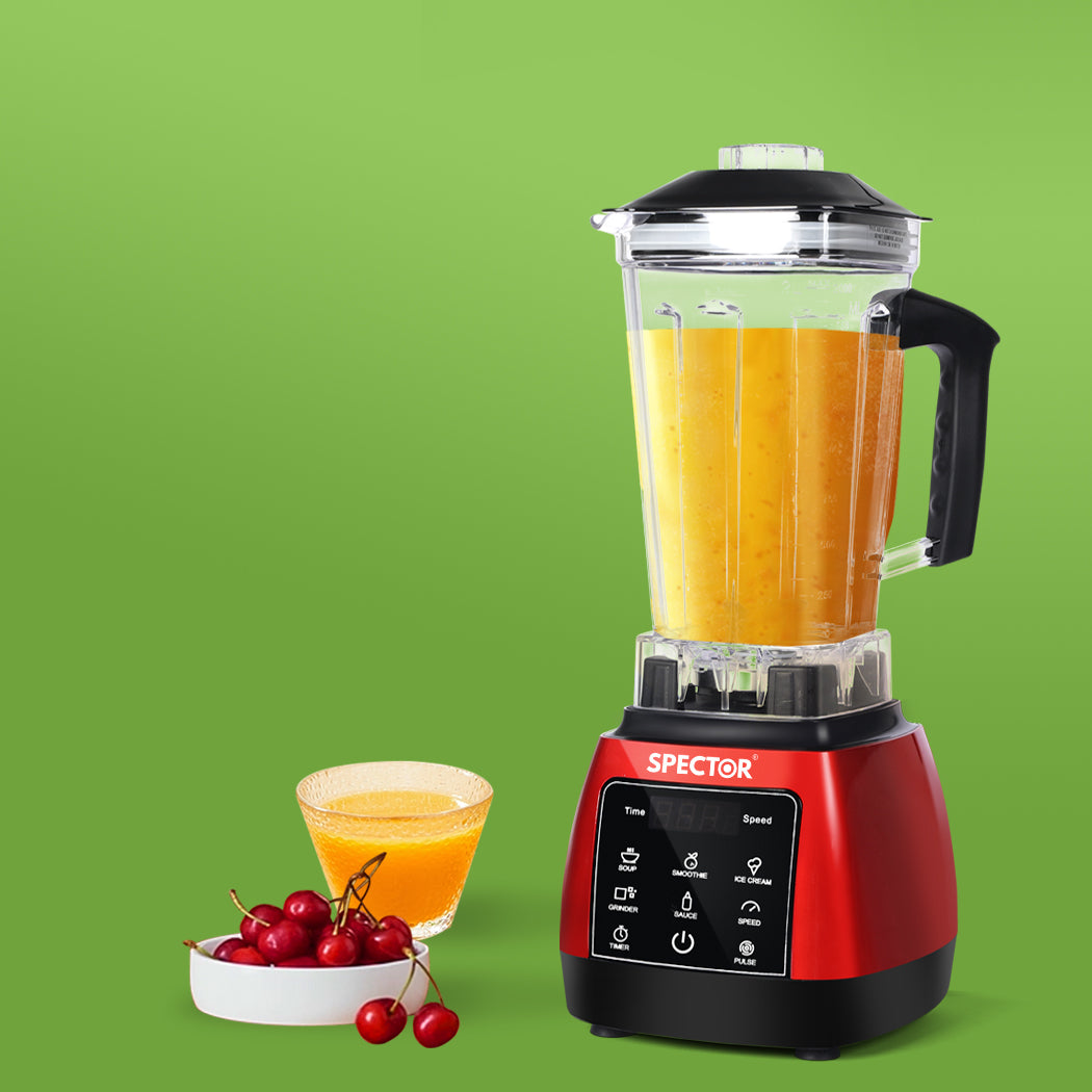 Spector 2L Commercial Blender Mixer Red-2018816877081530374