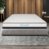 Dreamz Pocket Spring Mattress HD Foam Queen - Rear View