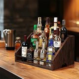 Toque Counter Top Wine Rack - Rear View