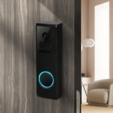 Video Door Bell Wireless WiFi Ring Doorbell Phone Intercom Home Security Camera - Rear View