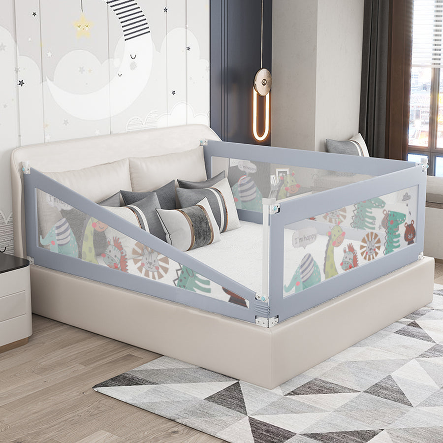 Bopeep Kids Baby Safety Bed Rail Guard Large-2018816682033811462