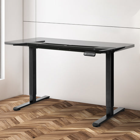 Levede Motorised Standing Desk Frame Black Dual Motor-2018816931775254534