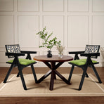 Levede 1X Dining Chair Retro Backrest Chair-2006732902380998662