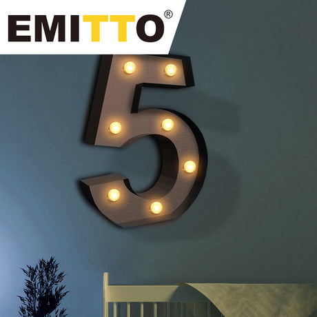 LED Metal Number Lights Free Standing-1954803064510746630