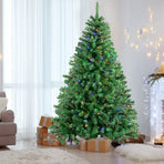 SANTACO 1.8M Christmas Tree Pre Lit-2018816887072362502