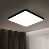 EMITTO Ultra-Thin 5CM LED Ceiling Down 27W Black - Rear View