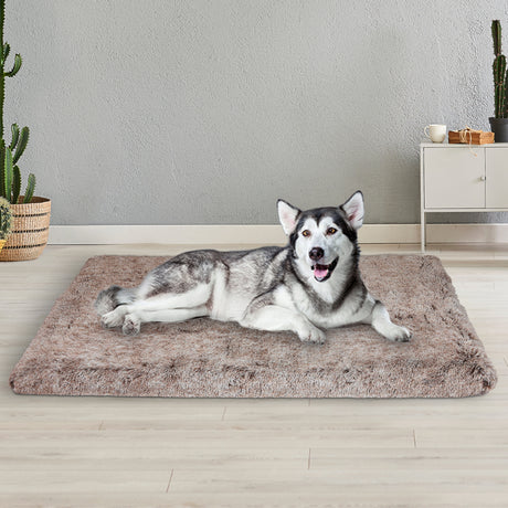 PaWz Dog Mat Pet Calming Bed Memory XL Coffee X-Large-1954802547940265990