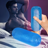 Urway Masturbator Masturbation Cup Double Blue - Rear View