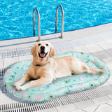 Pawz Pet Cooling Mat L Green - Rear View