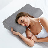 Dreamz Memory Foam Pillow Pillowcase Supprt Grey Rebound-2006732704422432774