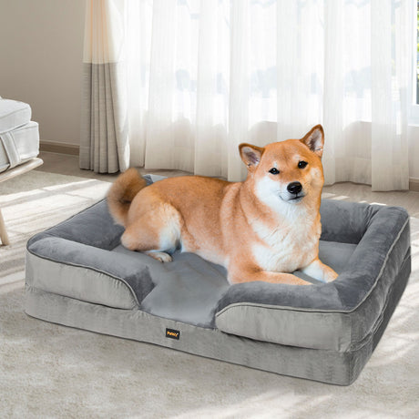 PaWz Memory Foam Pet Sofa Bed Cushion L Large-1954802561705971718