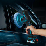 Traderight 21V Cordless Car Polisher Buffer Machine - Rear View