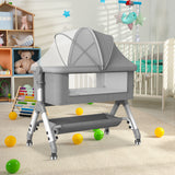 Bopeep Baby Cot Bed Crib Portable Bassinet-2018816875206676480