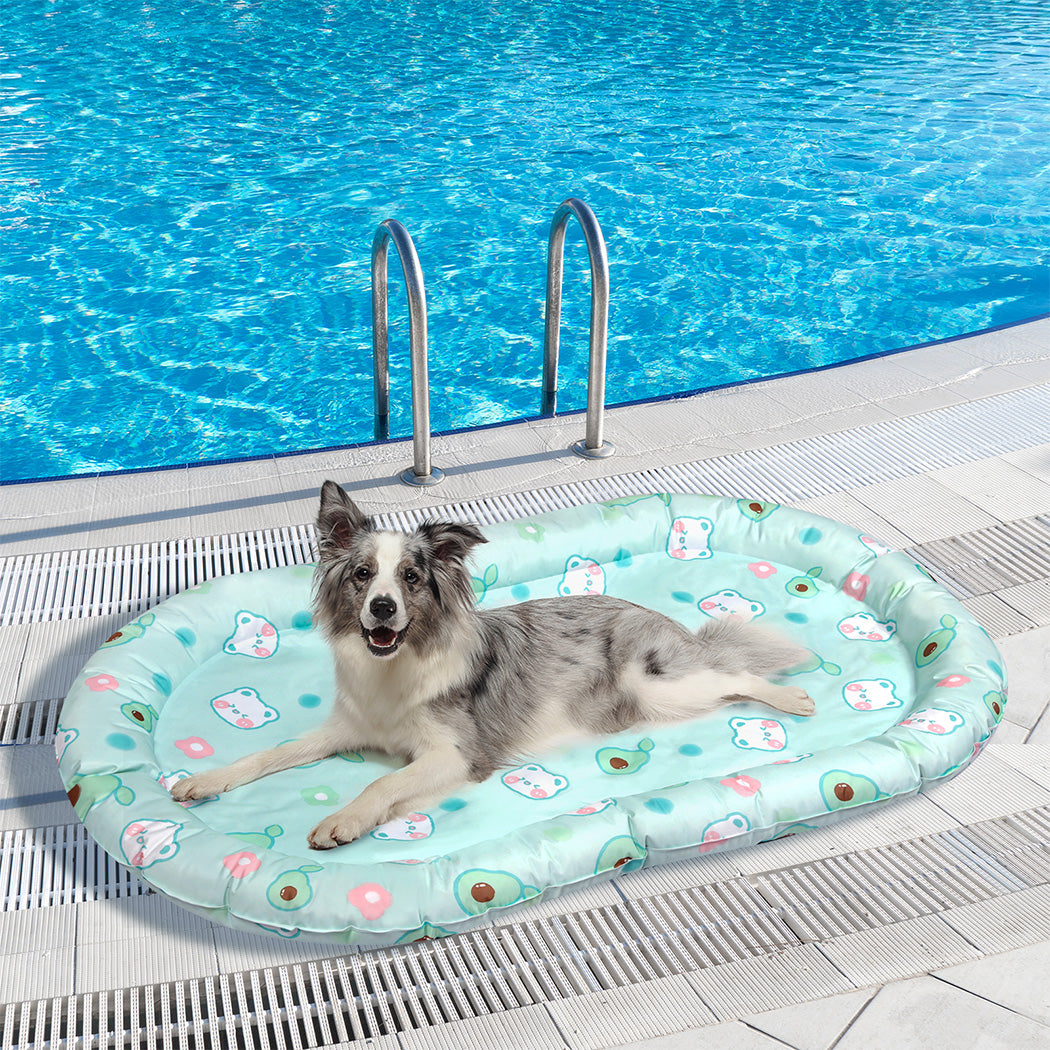 Pawz Pet Cooling Mat XL Green-2006732885377290246