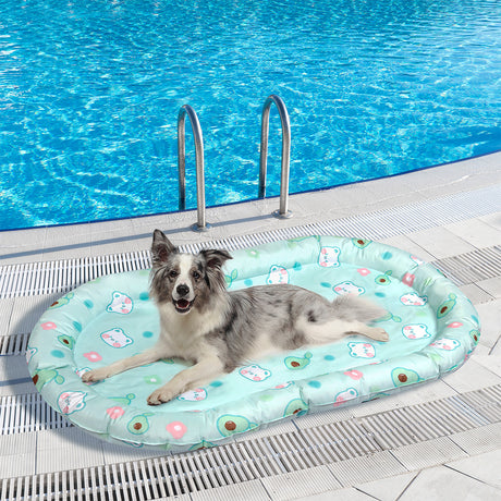 Pawz Pet Cooling Mat XL Green-2006732885377290246