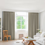 Marlow 2XBlockout Curtains Chenille 180x250 Coffee CD1016-180x250-DG-2018816796899020806