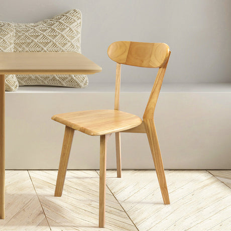 Levede 8x Dining Chairs Wooden Kitchen Chair-2006732733849669638