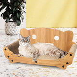 PaWz Cat Kitten Claw Scratching Board - Rear View