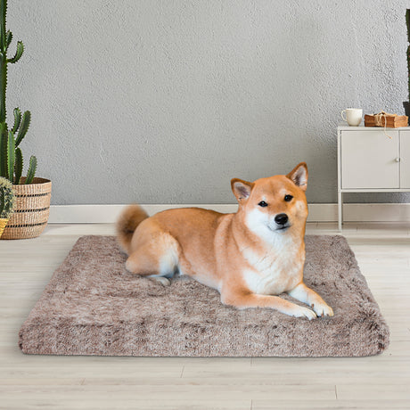PaWz Dog Mat Pet Calming Bed Memory M Coffee Medium-2018816674861551622