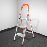 Traderight 3 Step Ladder Folding Aluminium-2018816750803619846