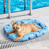 Pawz Pet Cooling Mat S Blue - Rear View