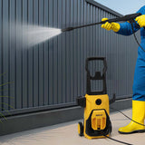 Traderight High Pressure Washer Electric Water Cleaner - Rear View