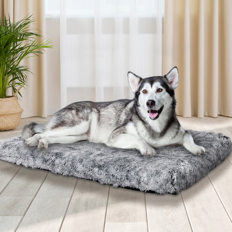 PaWz Dog Mat Pet Calming Bed Memory XXL Charcoal XX-Large-1954802548783321094