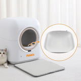 Pawz Replaceable Liner Pad for Automatic Cat Litter Box - Rear View