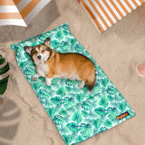 PaWz Pet Cooling Mat Cat Dog Gel Non-Toxic Medium - Rear View