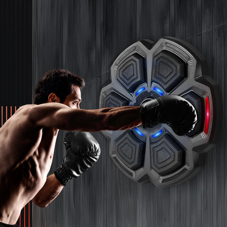 Centra Electronic Punching Box Music Machine Wall Mounted Bluetooth 9 Speeds-2006732823129624582