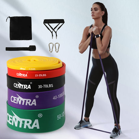 Centra Set of 5 Heavy Duty Resistance Bands-2018816785310158855