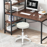 Levede 4x Rolling Bar Stool Swivel Salon SPA Chair Beige-2018816886007009286