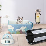PaWz Interactive Pet Toy Set Cat Tunnel - 45-Degree Angle
