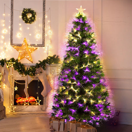 SANTACO Christmas Tree Fibre Optic 2.1M-1954802398040035334
