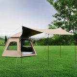 Mountview Instant Tent Pop up Camping - Rear View