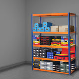 Traderight Warehouse Shelving Rack Pallet Orange - Rear View