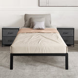 Levede Metal Bed Frame Heavy Duty Storage Space - Rear View