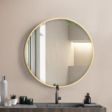 Yezi Wall Mirror Bathroom Makeup Mirrors 70cm - 45-Degree Angle