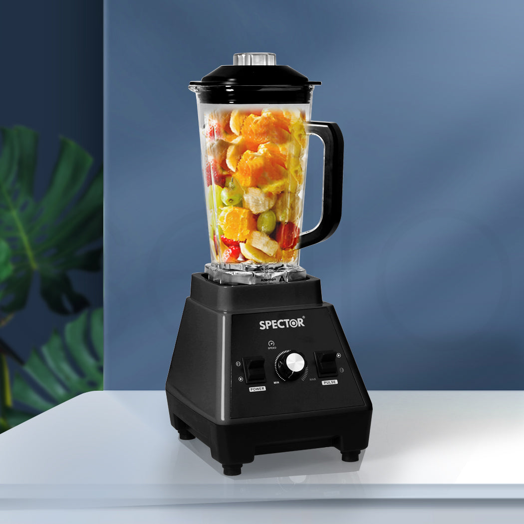 Spector 2L Commercial Blender Mixer Black-2019213014338768902