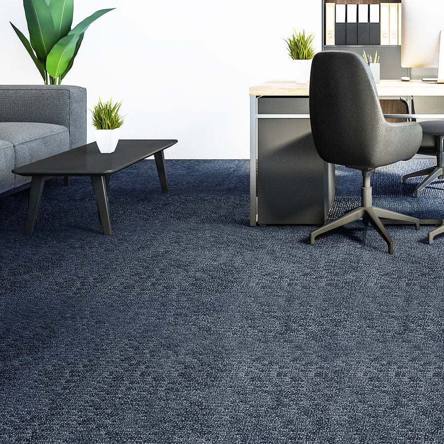 Marlow 20x Carpet Tiles 5m2 Box Heavy Blue-2018816859897466887